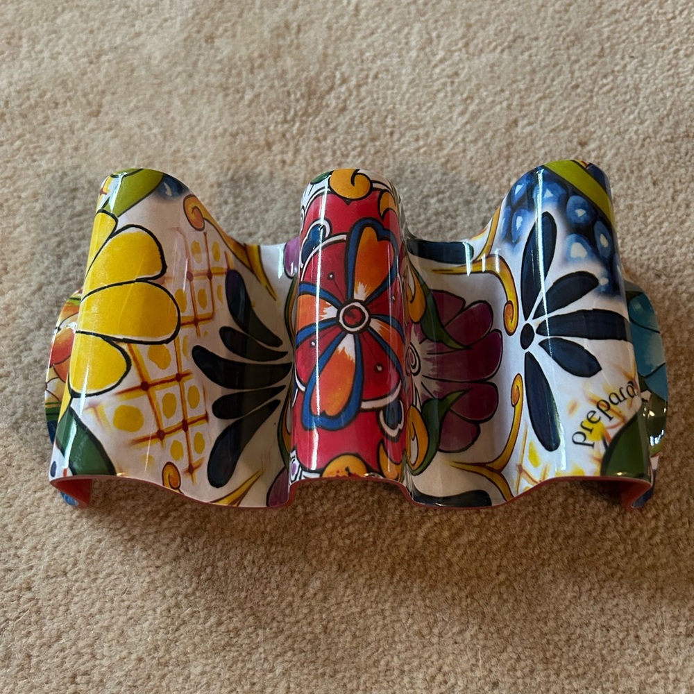 Prepara taco holder, Colorful  Kitchen accessory.